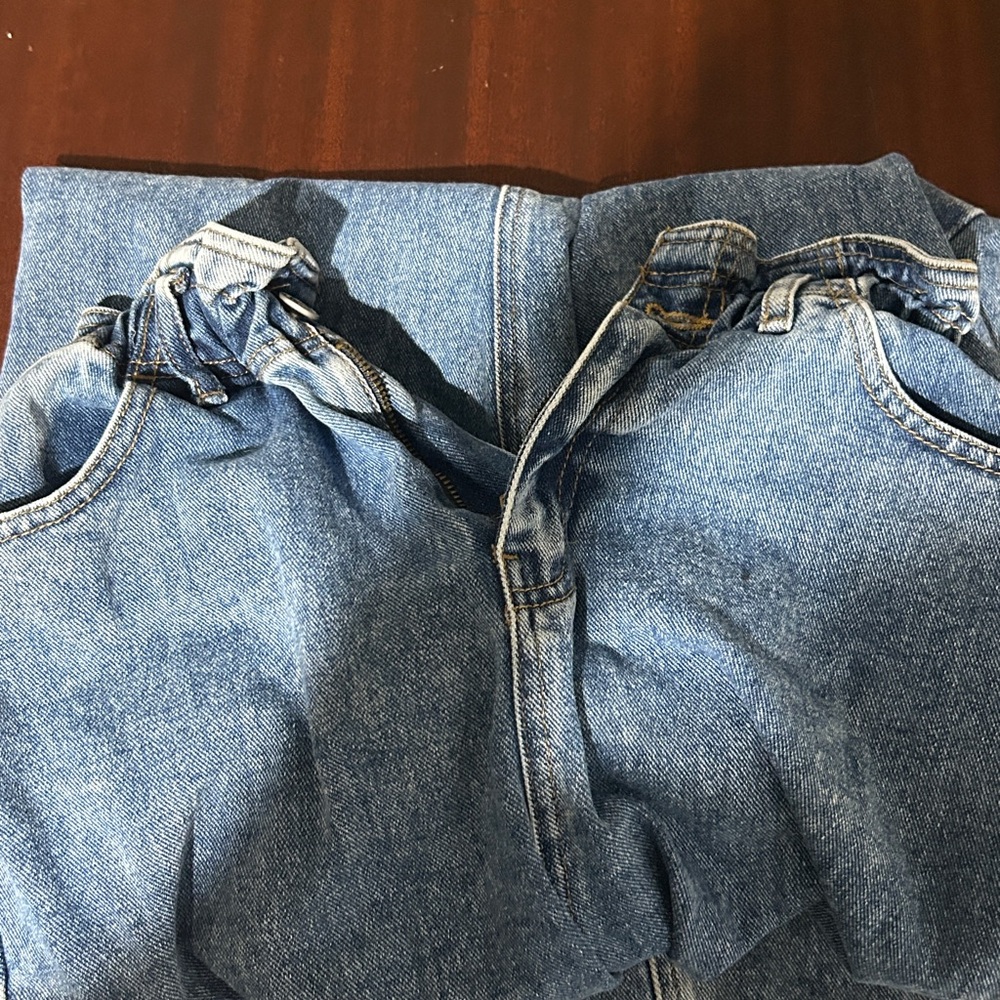 Paperbag Waist Mom Jeans